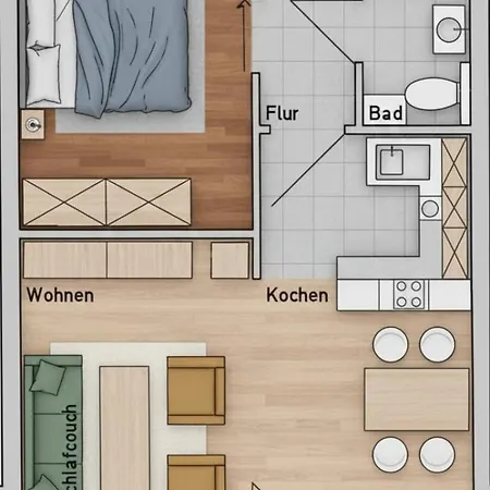 Mit Galerie - Hunde Willkommen Apartmán Falkenstein (Upper Palatinate)